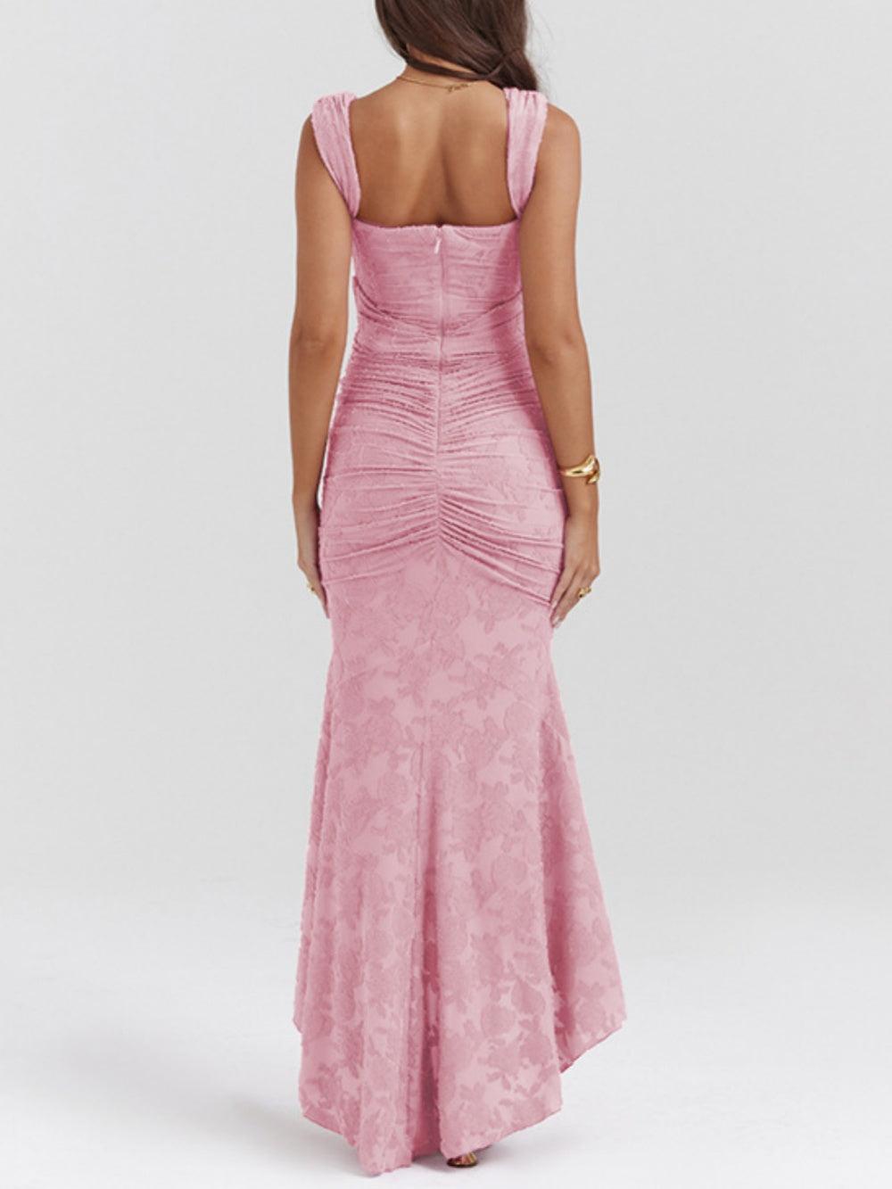 Summer | Lace Fishtail Midi Dress for Women