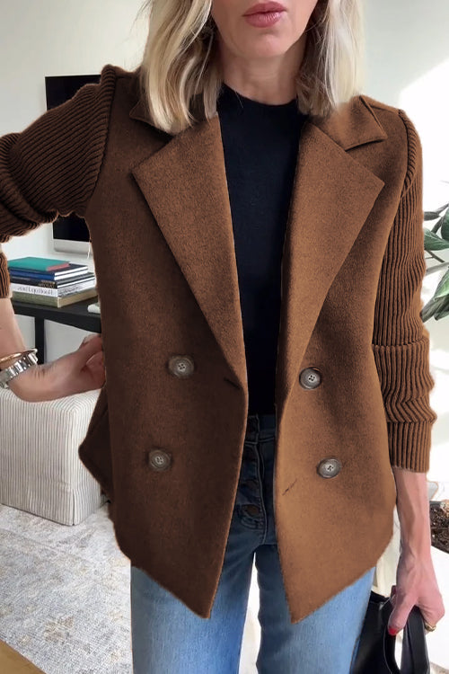 Beth relaxed casual blazer by Bennett and Lowe, shown in a natural pose, featuring tailored fit and versatile style.