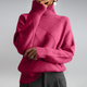 Lauren | Turtleneck Long-Sleeve Knit Sweater for Women