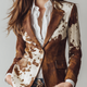 Kathleen | Animal-Print Tailored Blazer