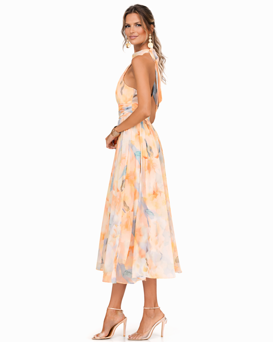 Caroline | Timeless Midi Dress for Women