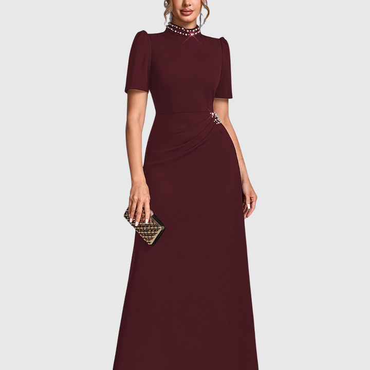 Kiara | Sleeveless Bridesmaid Evening Maxi Dress for Women