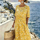 Marigold™ | Wildflower Meadow Midi Dress