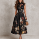 Mia | Keyhole Pleated Satin
