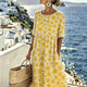 Evelyn™ | Sunshine Bloom Midi Dress