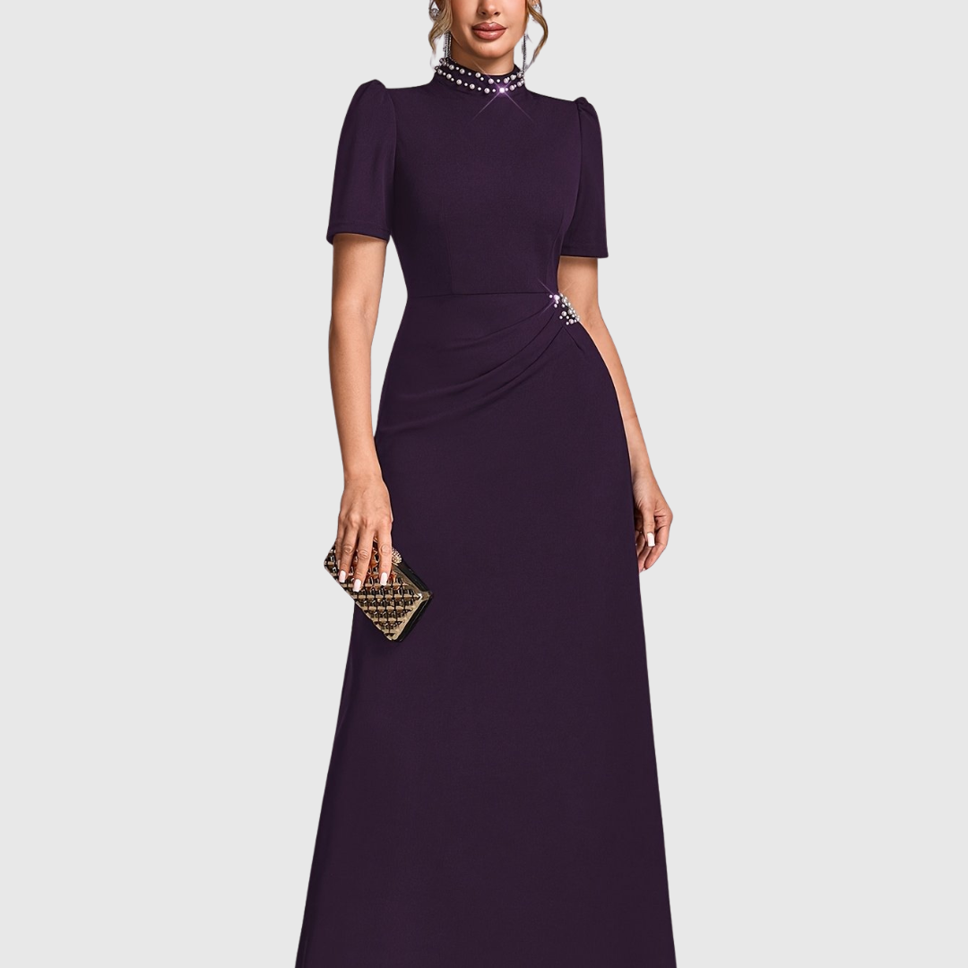 Kiara | Sleeveless Bridesmaid Evening Maxi Dress for Women