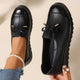 Bettina | Bow Fringe Slip-On Loafer