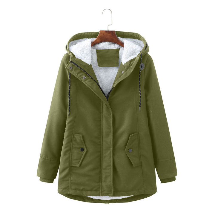 Marissa | Hooded Mid Length Coat