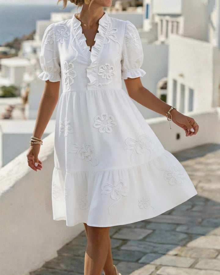 Stephanie | Wrap Midi Dress for Women