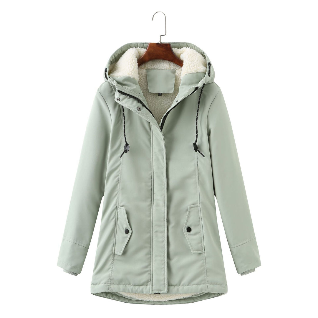 Marissa | Hooded Mid Length Coat