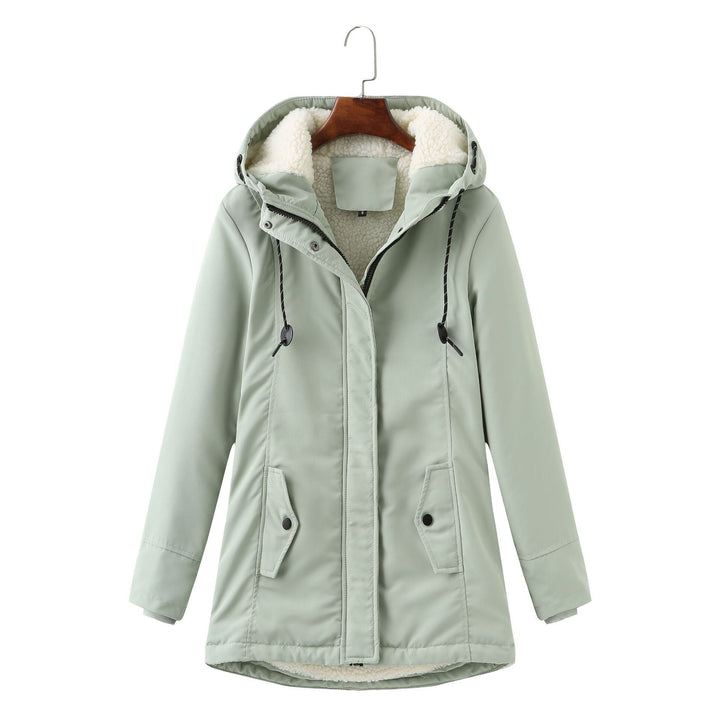 Marissa | Hooded Mid Length Coat