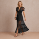 Sophia | Sheer Lace Maxi