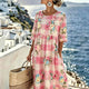 Poppy™ | Rose Garden Gingham Midi Dress