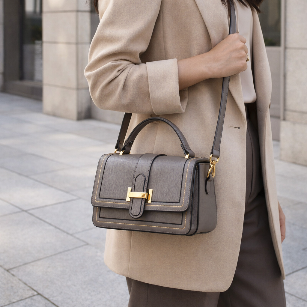 Patricia | Structured Everyday Shoulder Bag