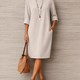 Odette | Tummy-Contouring Midi Dress