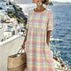 Maisie™ | Pastel Picnic Midi Dress