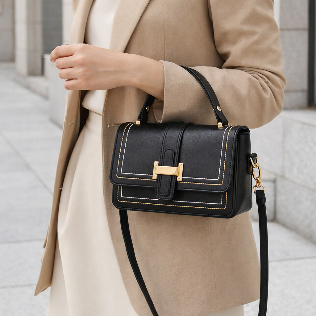 Patricia | Structured Everyday Shoulder Bag