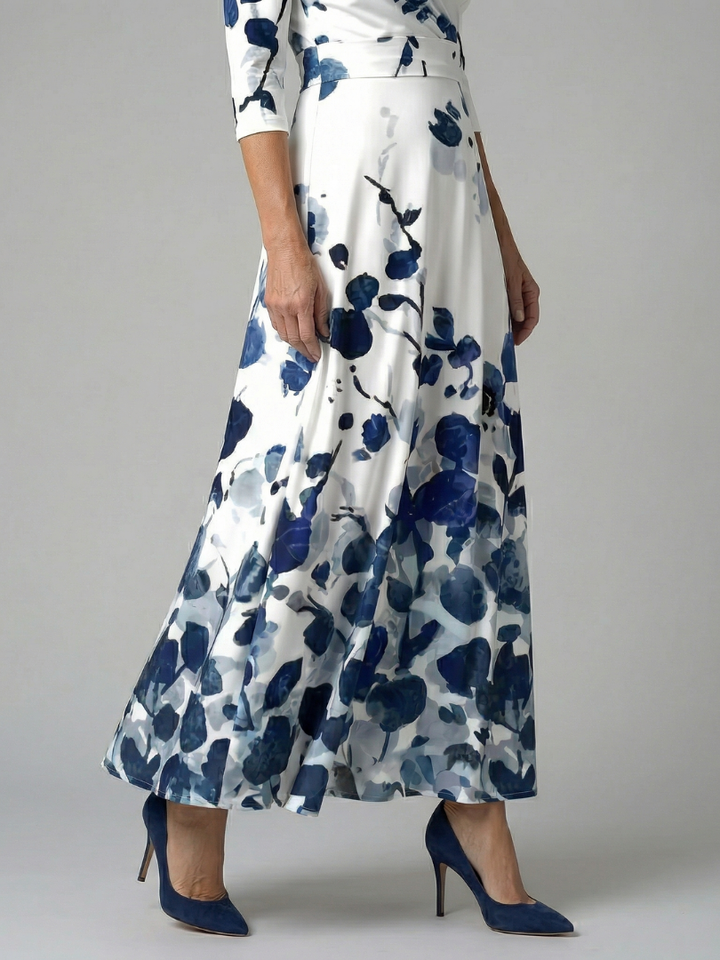 Taylor | Floral Wrap Maxi Dress for Women