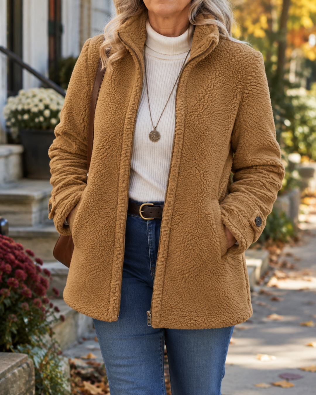 Bennett and Lowe Chelsea stand-collar textured jacket featuring a stylish design and tailored fit for a modern look.