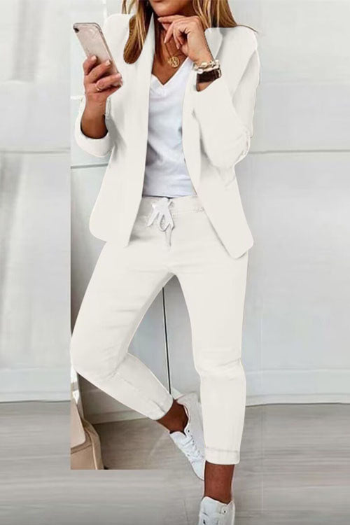 Jessica relaxed everyday pants set by Bennett and Lowe, featuring comfortable matching top and pants in a casual style.