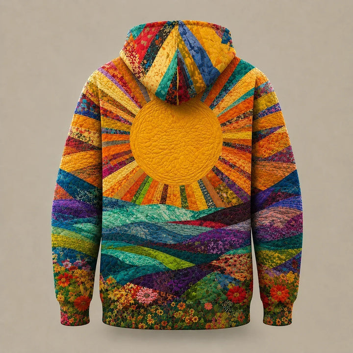 Ryleth | Sunburst Print Hoodie