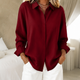Juliette | Hidden-Button Collared Blouse