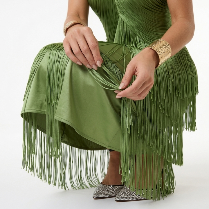 Faith | Long-Sleeve Midi Dress for Women