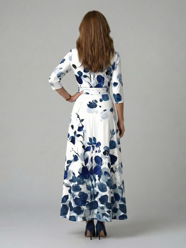Taylor | Floral Wrap Maxi Dress for Women