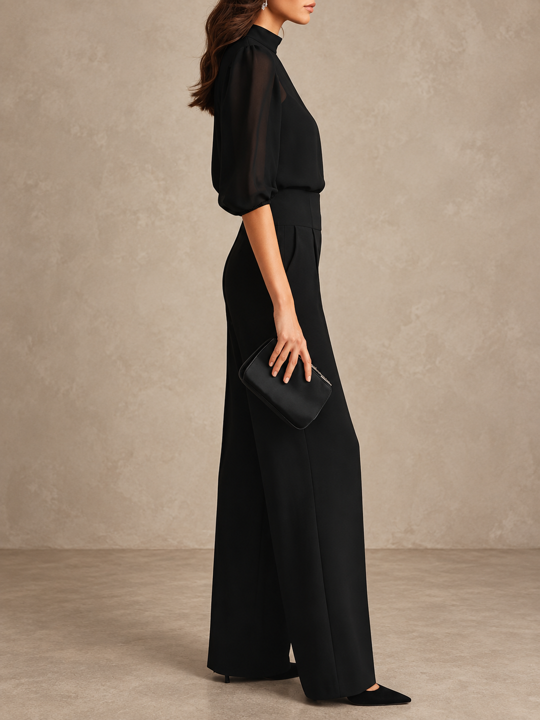 Elegant Emma™ 3-piece matching set by Bennett and Lowe featuring coordinated tops and bottoms in stylish fabric.