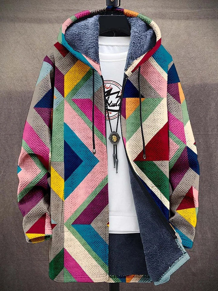 Dorothy | Geometric Longline Cardigan