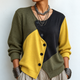Audrey | Asymmetric Color-Block Sweater