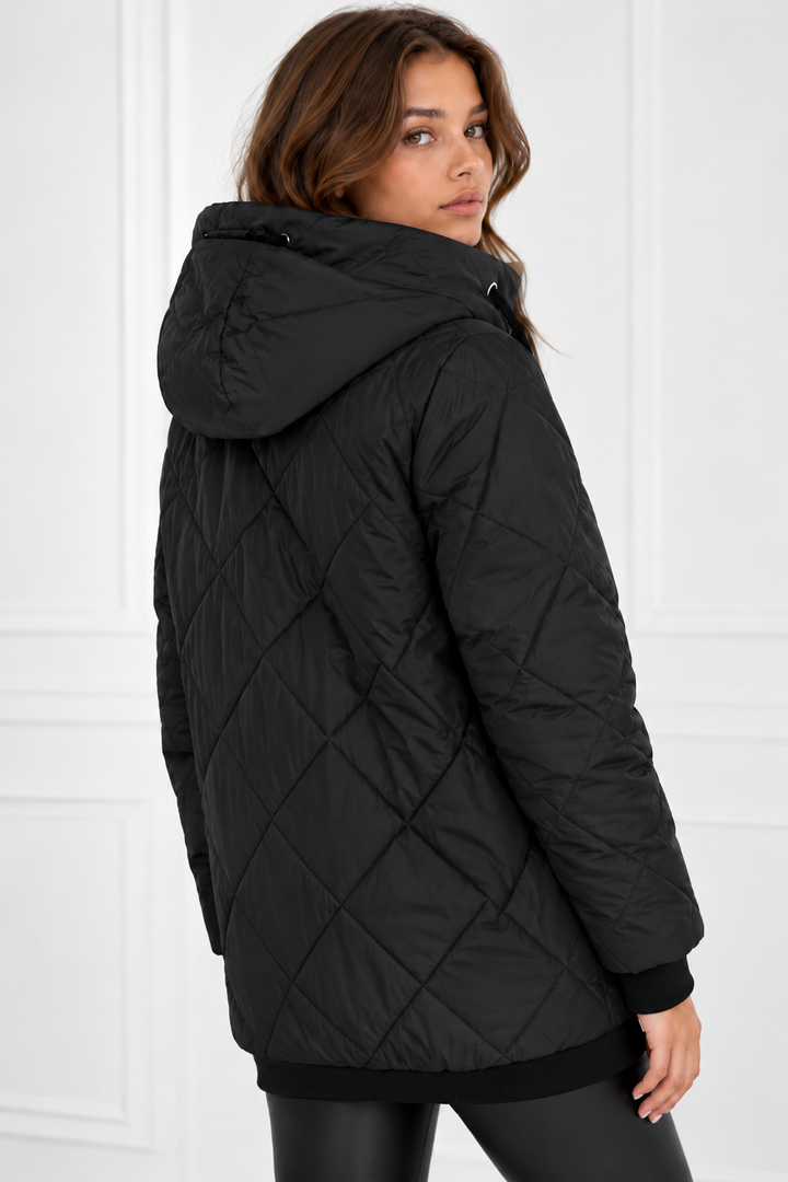 Wendy | Quilted Zip-Front Jacket