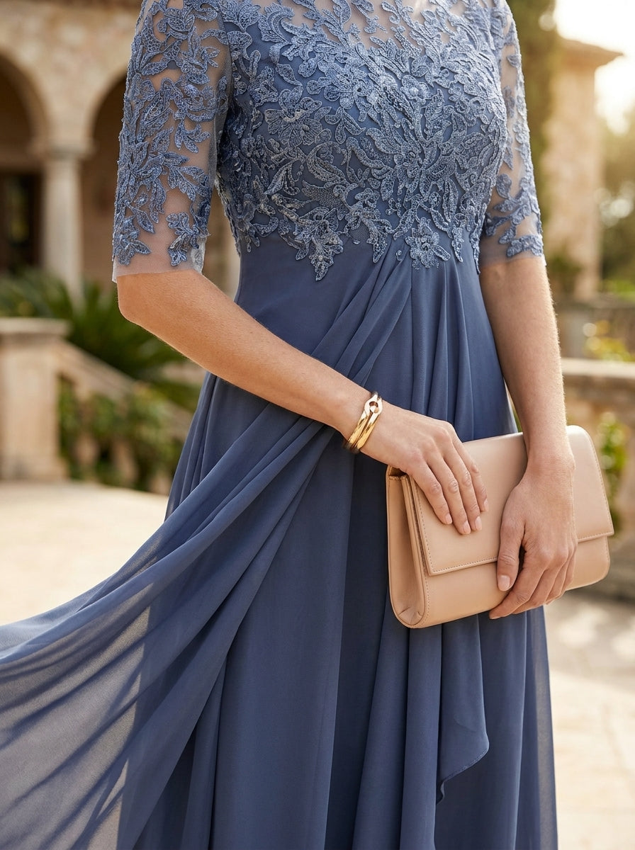 Caitlin | Ruched Midi Dress for Women