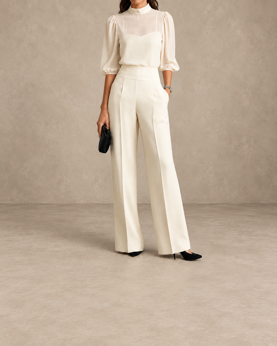 Elegant Emma™ 3-piece matching set by Bennett and Lowe, featuring coordinated stylish clothing for a complete look.