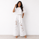 Margaux | Floral Lace Two-Piece Set