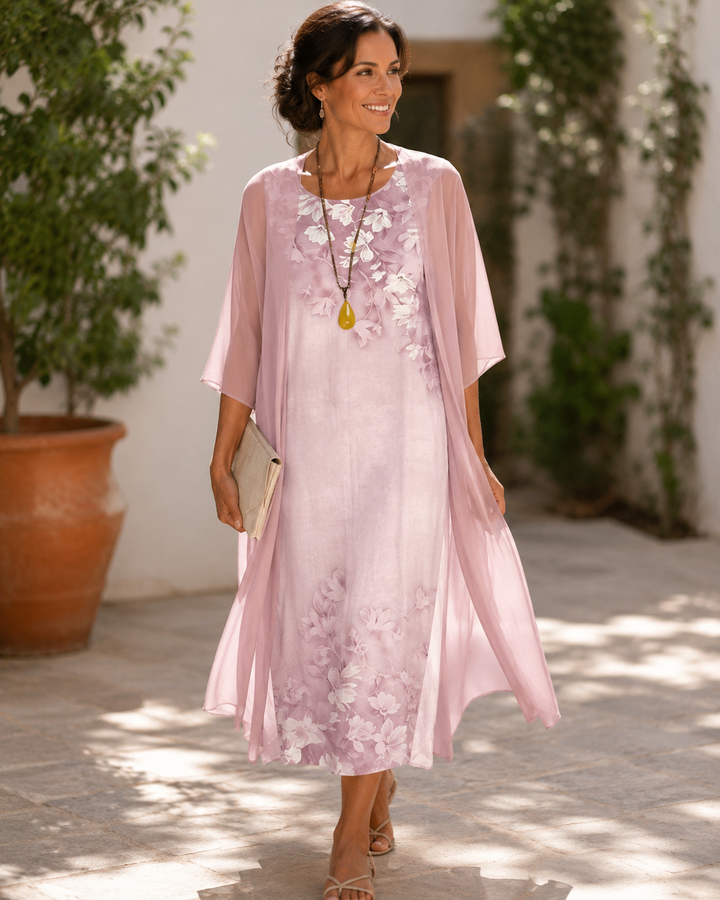 Aurelia | Floral Dress Set