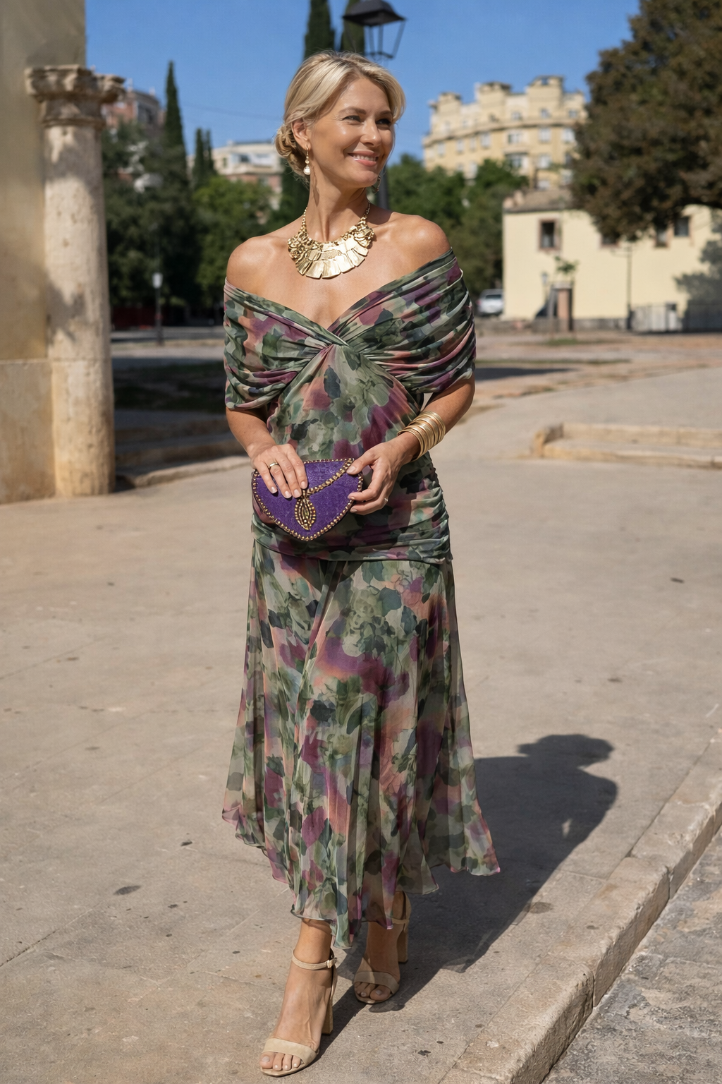Audrey | Romantic Flowing Dress for Women