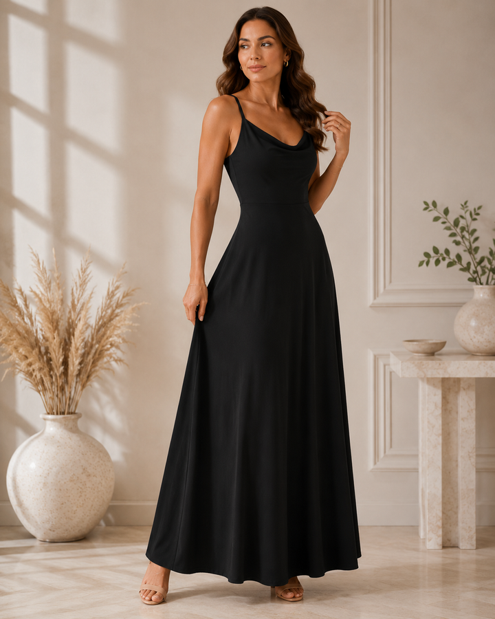 Alexis | Cowl-Neck Maxi Dress for Women