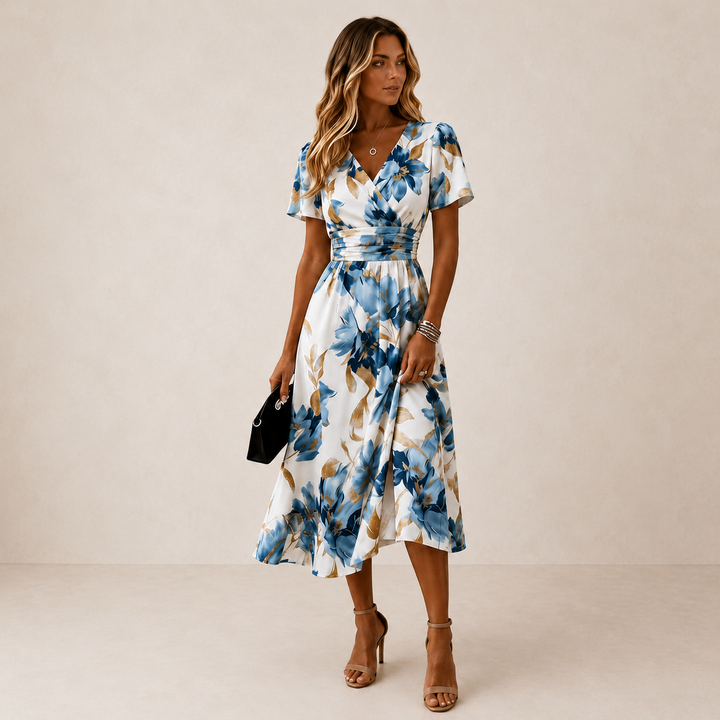 Erin | A-Line Midi Dress for Women