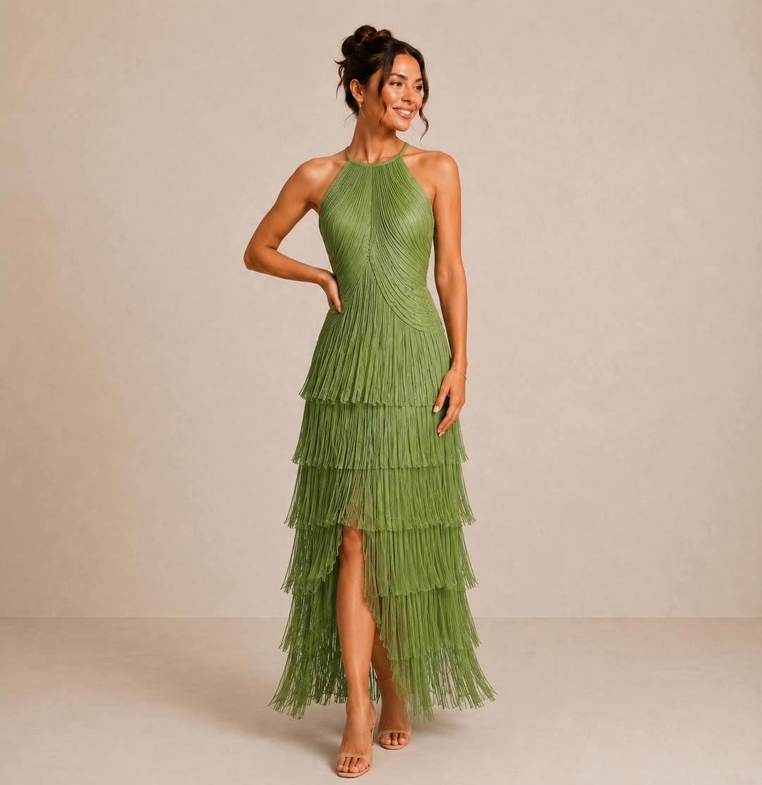 Faith | Long-Sleeve Midi Dress for Women