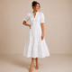 Stephanie | Wrap Midi Dress for Women