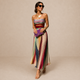 Megan | Strapless Pleated Maxi Dress for Women