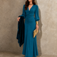 Karena | Shoulder Cut-Out Midi Dress for Women