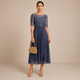 Caitlin | Ruched Midi Dress for Women