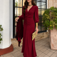 Karena | Elegant Comfort Midi Dress for Women
