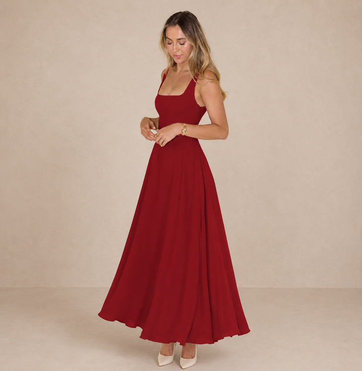 Monica | Classic Midi Dress for Women