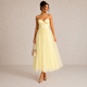 Amanda | Cinched Waist Midi Dress for Women