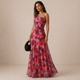 Jordan | One-Shoulder Print Maxi Dress for Women