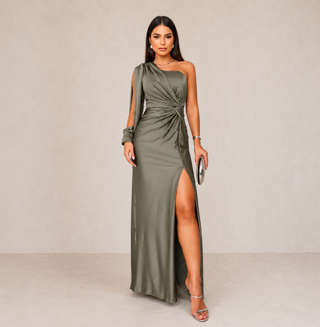 Mallory | Printed Midi Dress for Women