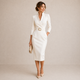Paige | Belted Wrap Midi Dress for Women
